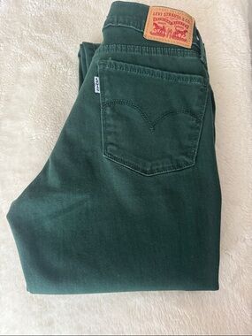 Levi's Green Jeans - Classic Super Skinny 710